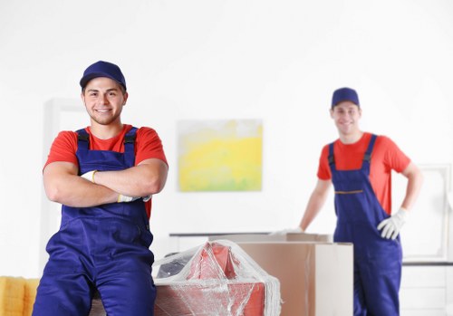 Packing and transporting household items with a Chiswick man and van