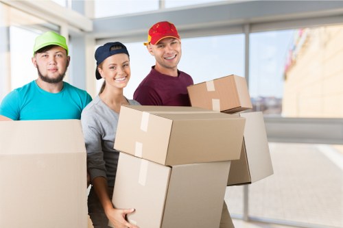 A spacious removal van suitable for home and office moves in Chiswick