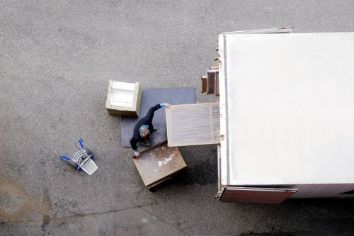 Flat move logistics in a Chiswick apartment building