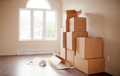 Careful handling of furniture during flat removals in Chiswick