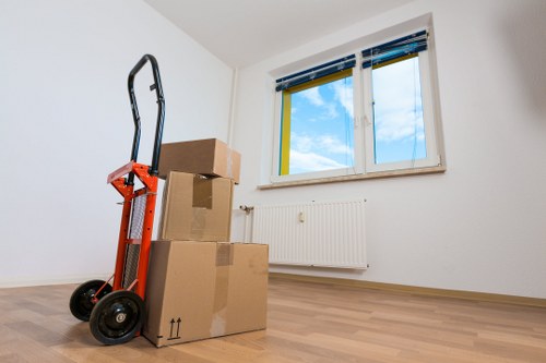 Office and home furniture removals arranged for a Chiswick property