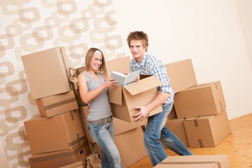 Careful packing and dismantling of large furniture for a Chiswick move