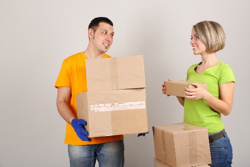 Careful transport and property protection during a move